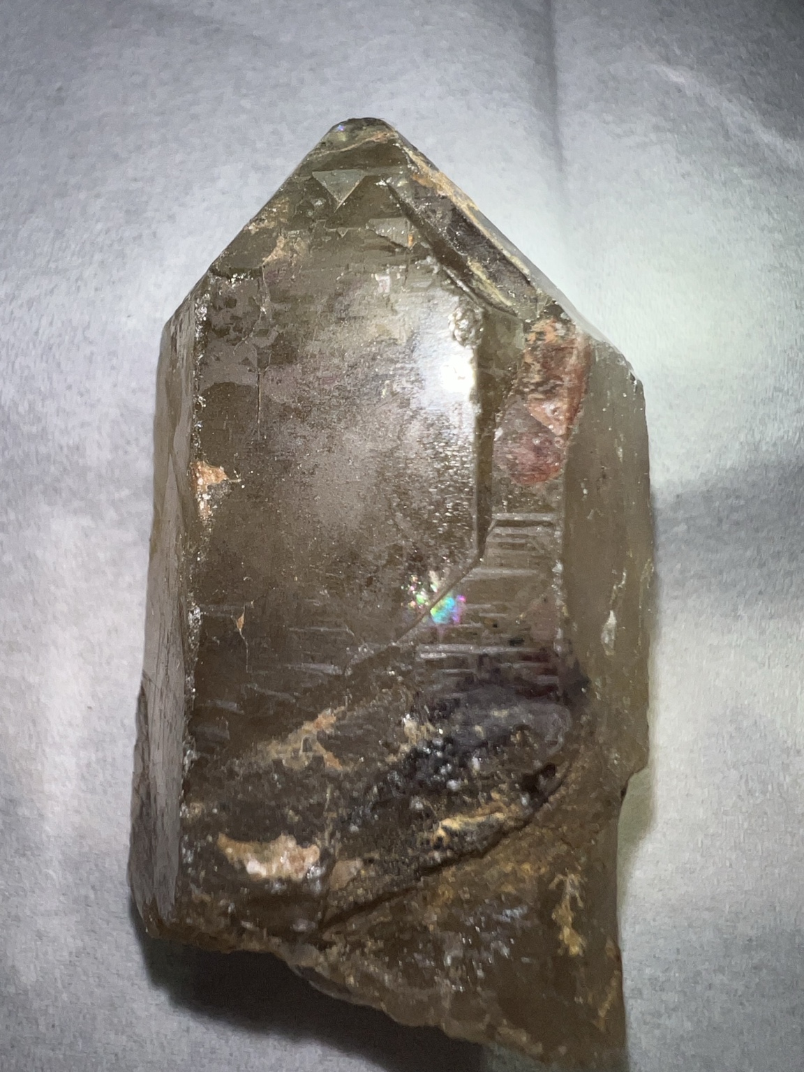 Smoky quartz, Yemen — source-documented specimen
